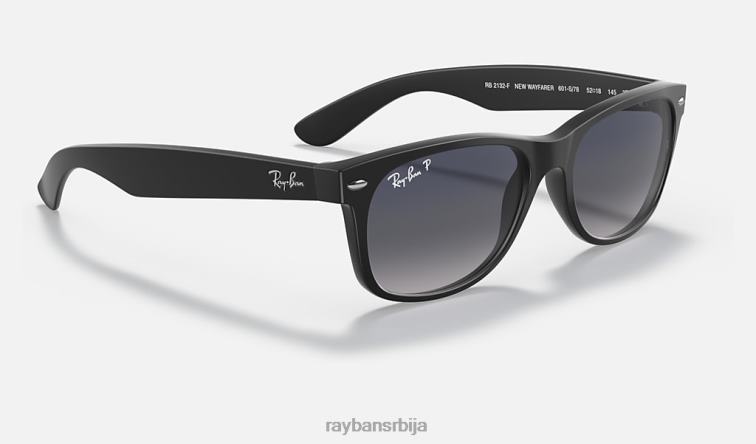 Ray-Ban нев ваифарер мат P0HP966 наочаре за сунце мат црна/плава/сива мушкарци