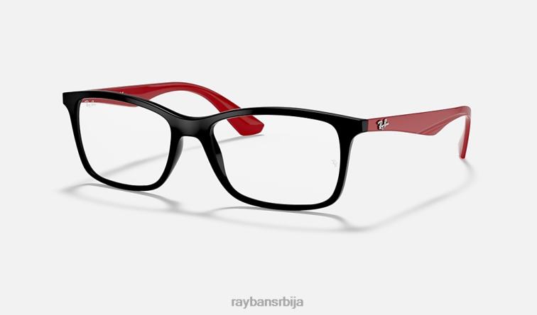 Ray-Ban рб7047 оптицс P0HP2588 наочаре углачана црна Жене