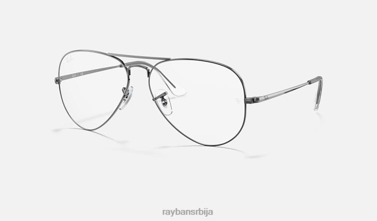 Ray-Ban авијатичарска оптика P0HP2564 наочаре углачан гунметал Жене
