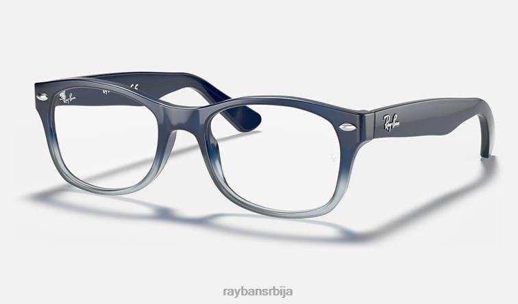 Ray-Ban рб1528 оптицс P0HP2678 наочаре углачано плаво клинци