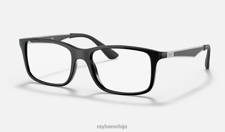 Ray-Ban рб1570 оптицс P0HP2780 наочаре углачана црна клинци