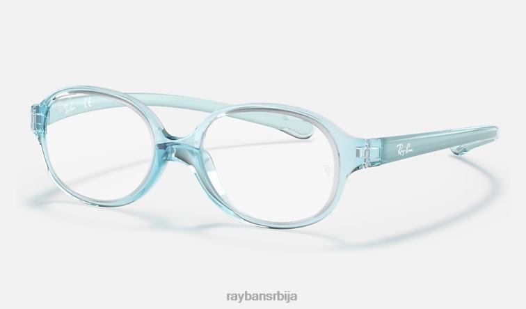 Ray-Ban рб1587 оптицс P0HP2808 наочаре углачана провидна светлоплава клинци