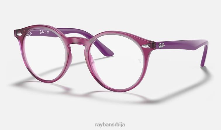 Ray-Ban рб1594 оптицс P0HP2652 наочаре углачана провидна фуксија клинци