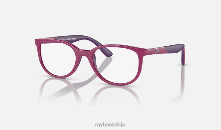 Ray-Ban рб1622 оптика на биолошкој бази P0HP2670 наочаре углачана фуксија клинци