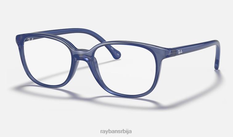 Ray-Ban рб1900 оптицс P0HP2855 наочаре углачано провидно плаво клинци