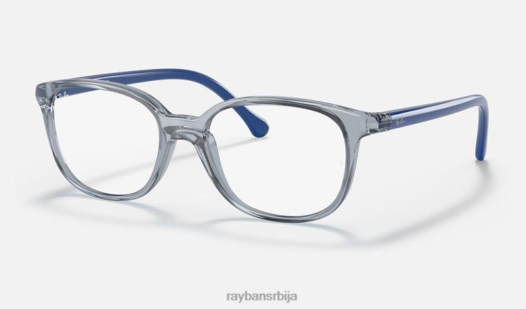 Ray-Ban рб1900 оптицс P0HP2861 наочаре углачано провидно плаво клинци