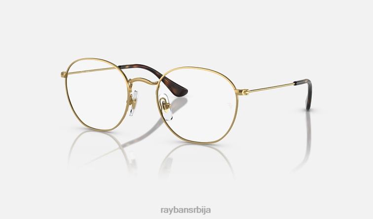 Ray-Ban пљачка оптика P0HP2673 наочаре углачано злато клинци