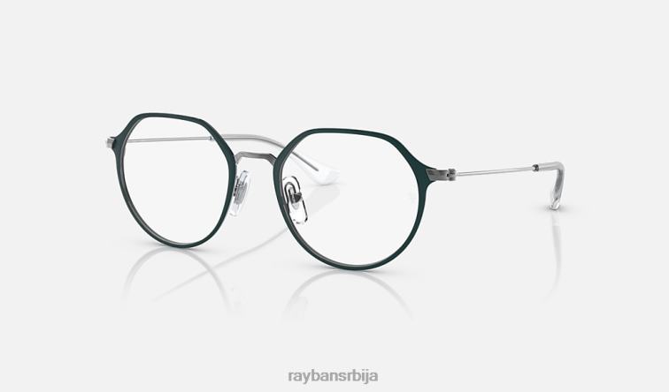 Ray-Ban јацк оптицс P0HP2685 наочаре мат зелена клинци
