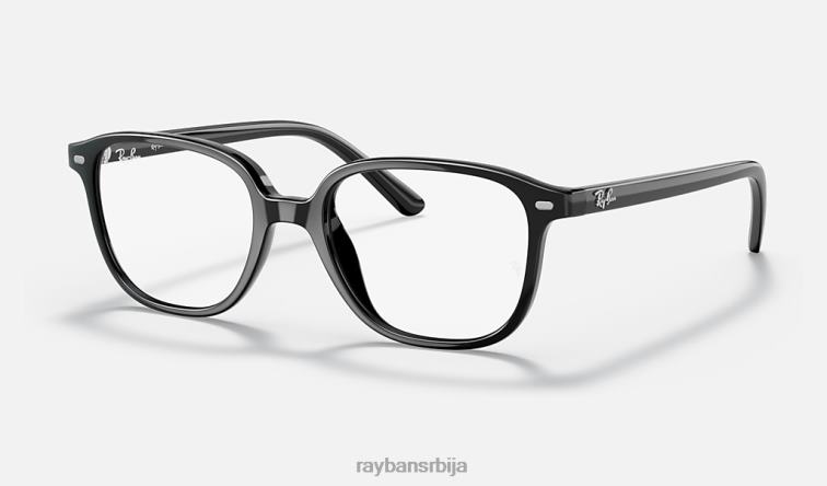 Ray-Ban леонард оптицс P0HP2720 наочаре углачана црна клинци