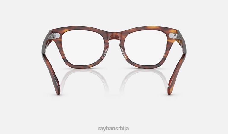 Ray-Ban рб0707 оптицс P0HP1782 наочаре углачана пругаста хавана мушкарци