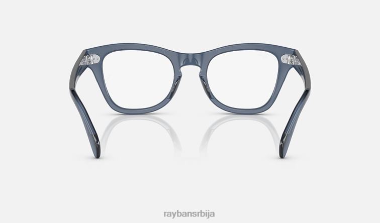 Ray-Ban рб0707 оптицс P0HP1785 наочаре углачана провидна тамноплава мушкарци