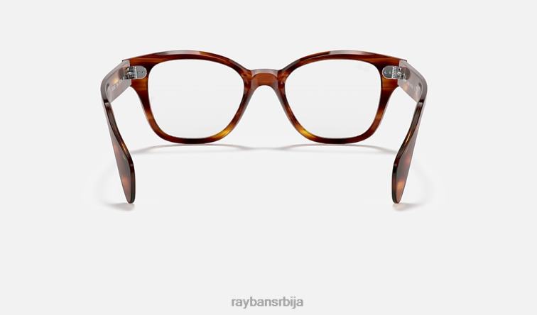 Ray-Ban рб0880 оптицс P0HP2137 наочаре углачана пругаста хавана мушкарци