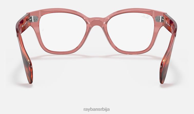 Ray-Ban рб0880 оптицс P0HP2140 наочаре углачана провидна розе мушкарци