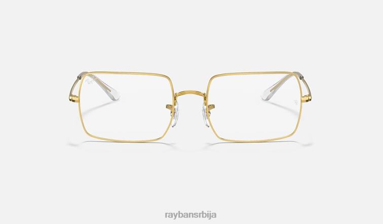 Ray-Ban рб1969в правоугаоник P0HP2360 наочаре углачано злато мушкарци