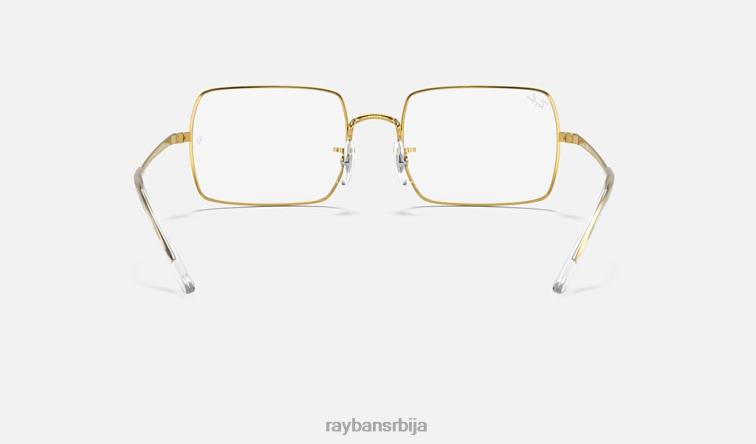 Ray-Ban рб1969в правоугаоник P0HP2360 наочаре углачано злато мушкарци