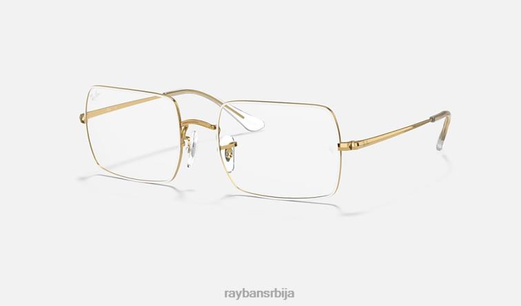 Ray-Ban рб1969в правоугаоник P0HP2361 наочаре углачана бела мушкарци