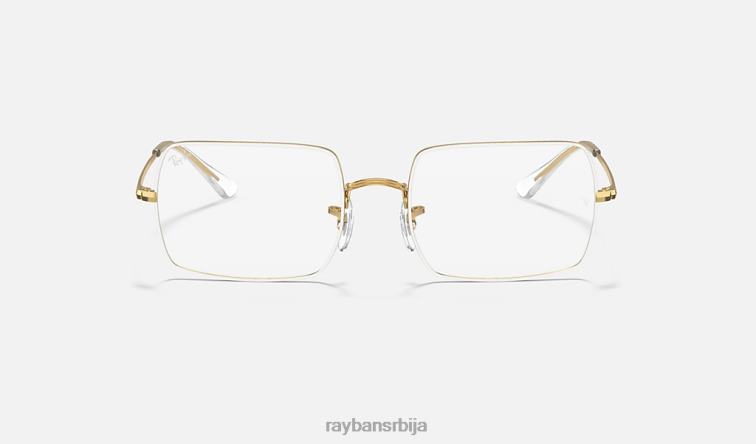 Ray-Ban рб1969в правоугаоник P0HP2361 наочаре углачана бела мушкарци