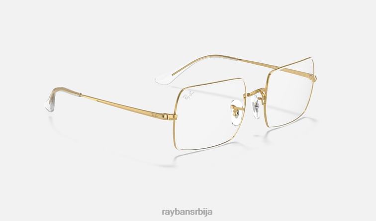 Ray-Ban рб1969в правоугаоник P0HP2361 наочаре углачана бела мушкарци