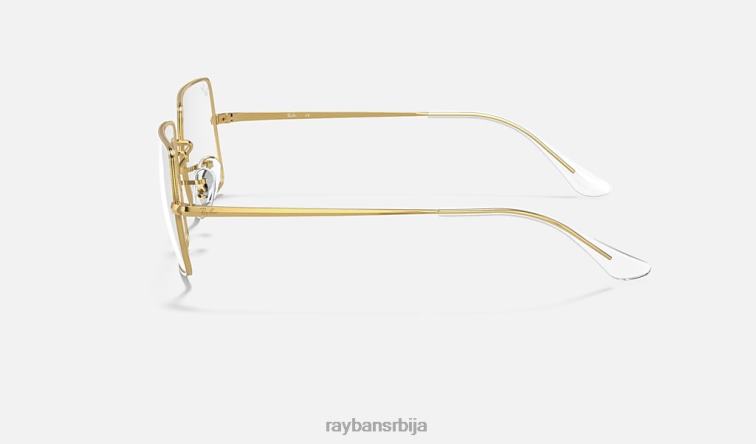 Ray-Ban рб1969в правоугаоник P0HP2361 наочаре углачана бела мушкарци