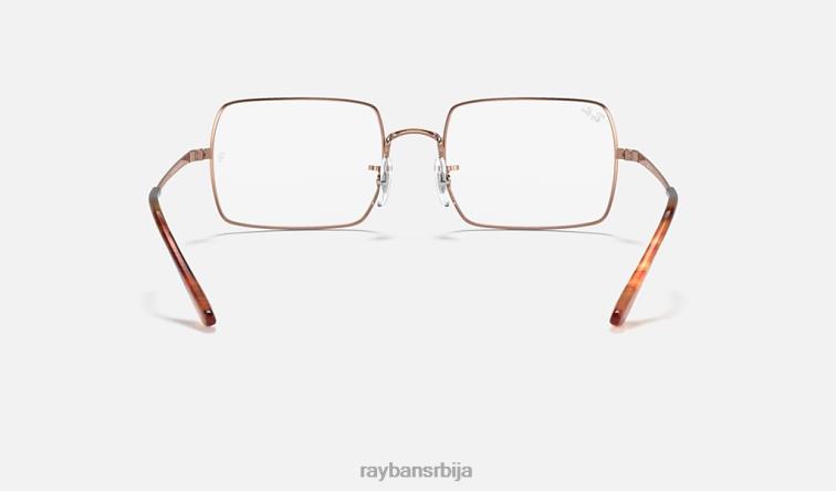 Ray-Ban рб1969в правоугаоник P0HP2362 наочаре углачан бакар мушкарци
