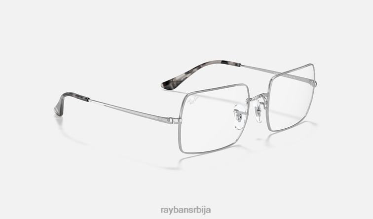 Ray-Ban рб1969в правоугаоник P0HP2363 наочаре углачано сребро мушкарци