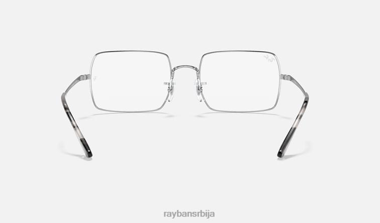 Ray-Ban рб1969в правоугаоник P0HP2363 наочаре углачано сребро мушкарци