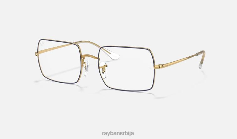 Ray-Ban рб1969в правоугаоник P0HP2365 наочаре углачано плаво мушкарци