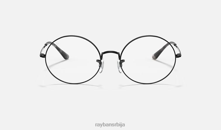 Ray-Ban рб1970в овал P0HP2367 наочаре углачана црна мушкарци