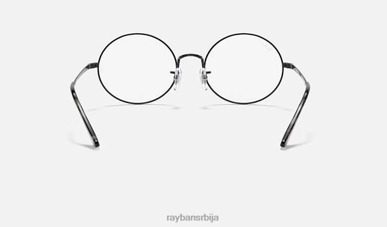Ray-Ban рб1970в овал P0HP2367 наочаре углачана црна мушкарци