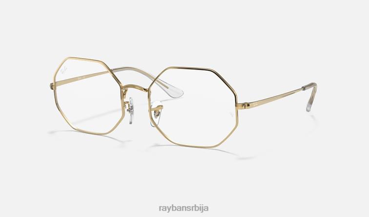 Ray-Ban рб1972в оцтагон P0HP2388 наочаре углачано злато мушкарци
