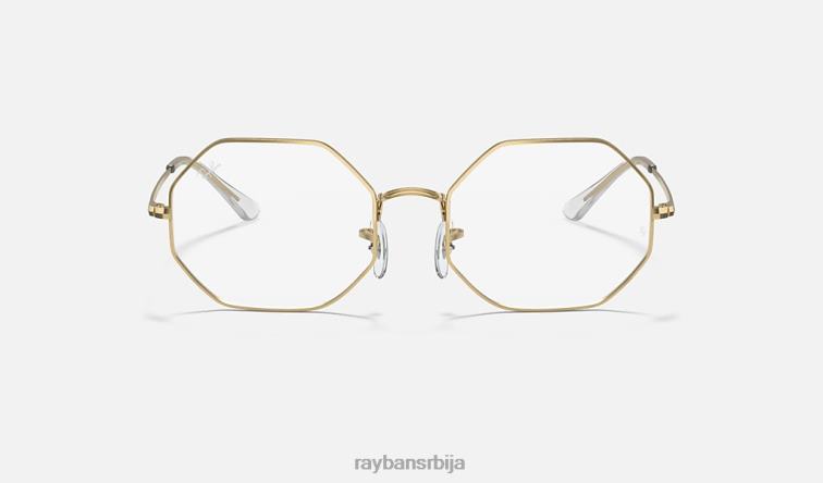 Ray-Ban рб1972в оцтагон P0HP2388 наочаре углачано злато мушкарци