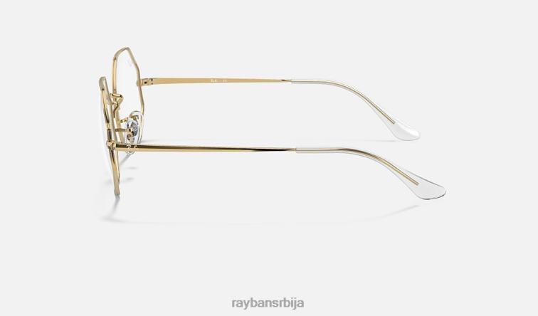 Ray-Ban рб1972в оцтагон P0HP2388 наочаре углачано злато мушкарци