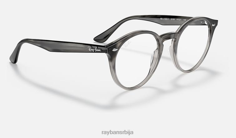 Ray-Ban рб2180в оптицс P0HP1627 наочаре углачана сива хавана мушкарци