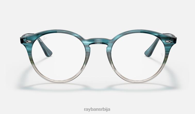 Ray-Ban рб2180в оптицс P0HP1630 наочаре углађена хавана мушкарци