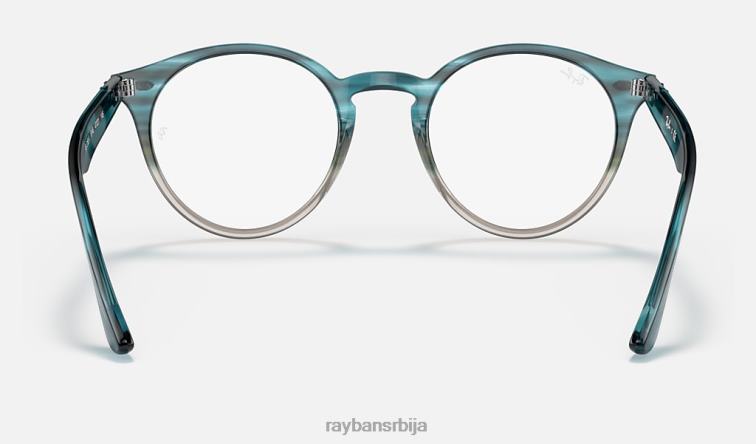 Ray-Ban рб2180в оптицс P0HP1630 наочаре углађена хавана мушкарци