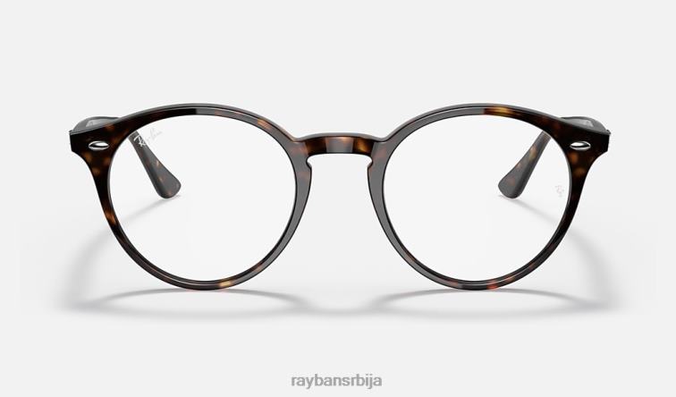 Ray-Ban рб2180в оптицс P0HP1632 наочаре углачана тамна хавана мушкарци