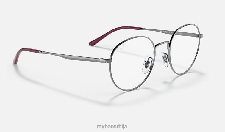 Ray-Ban рб3681 оптицс P0HP1957 наочаре углачан гунметал мушкарци