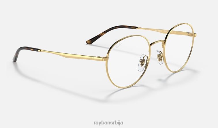 Ray-Ban рб3681 оптицс P0HP1960 наочаре углачано злато мушкарци