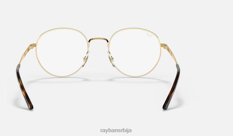 Ray-Ban рб3681 оптицс P0HP1960 наочаре углачано злато мушкарци