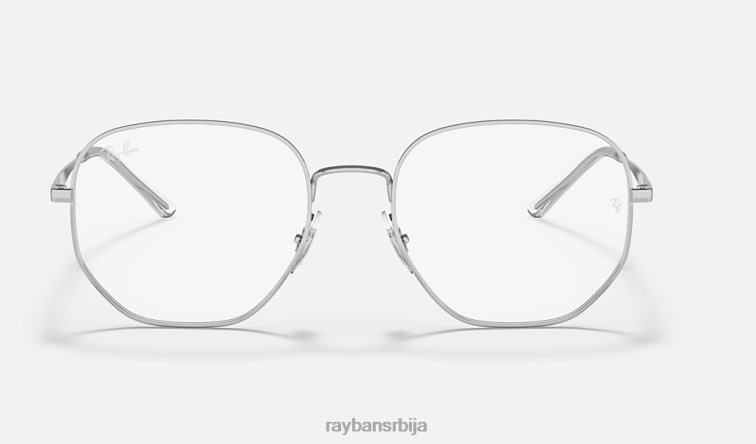 Ray-Ban рб3682 оптицс P0HP1762 наочаре углачано сребро мушкарци