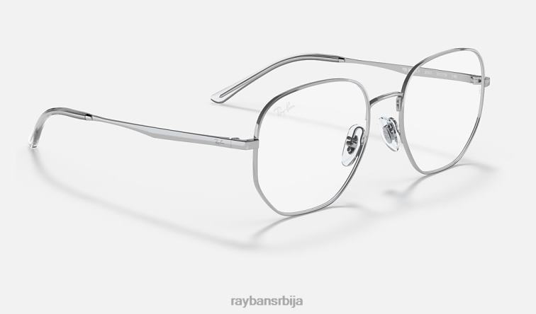 Ray-Ban рб3682 оптицс P0HP1762 наочаре углачано сребро мушкарци