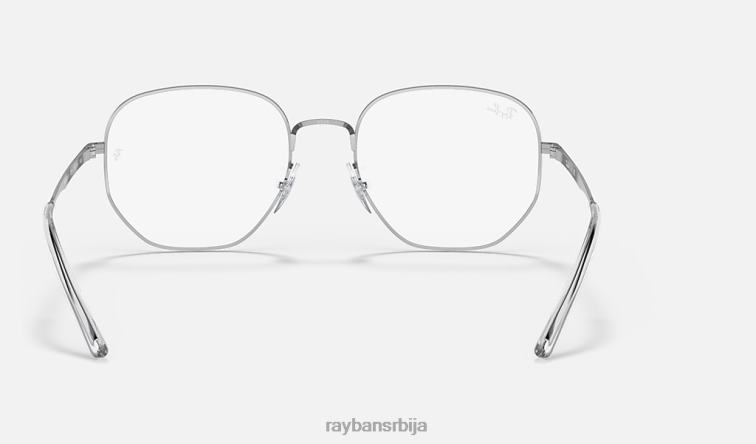 Ray-Ban рб3682 оптицс P0HP1762 наочаре углачано сребро мушкарци