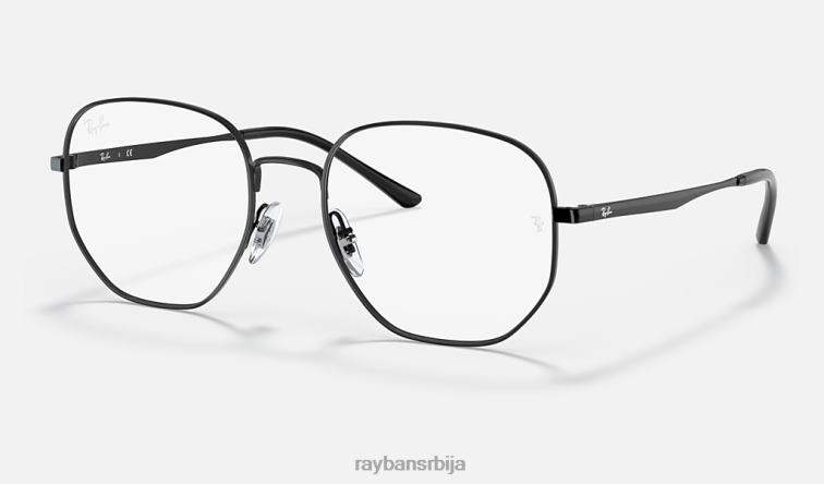 Ray-Ban рб3682 оптицс P0HP1763 наочаре углачана црна мушкарци