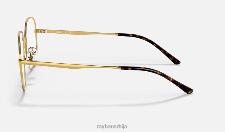 Ray-Ban рб3682 оптицс P0HP1931 наочаре углачано злато мушкарци