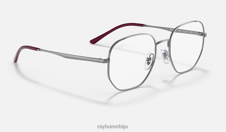 Ray-Ban рб3682 оптицс P0HP1933 наочаре углачан гунметал мушкарци