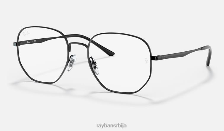 Ray-Ban рб3682 оптицс P0HP1934 наочаре углачана црна мушкарци