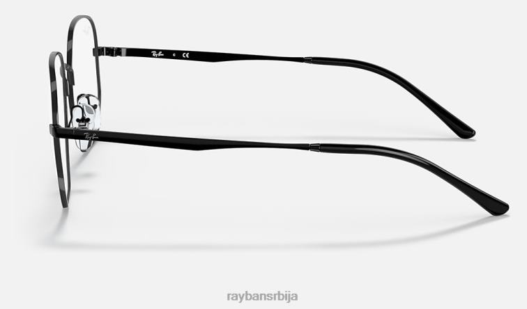 Ray-Ban рб3682 оптицс P0HP1934 наочаре углачана црна мушкарци
