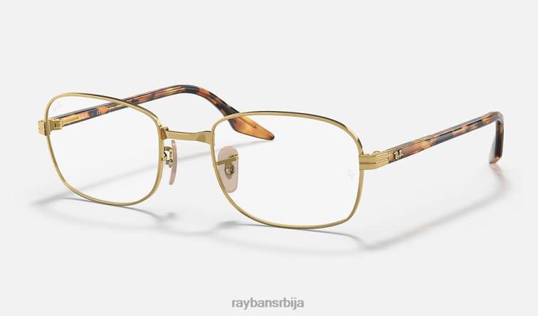 Ray-Ban рб3690 оптицс P0HP2086 наочаре углачано злато мушкарци