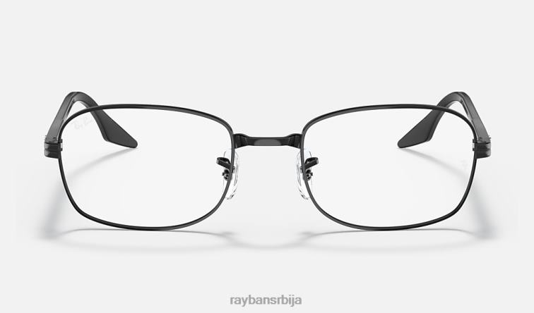 Ray-Ban рб3690 оптицс P0HP2087 наочаре углачана црна мушкарци