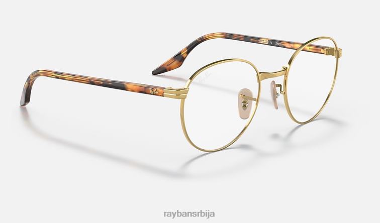 Ray-Ban рб3691 оптицс P0HP1993 наочаре углачано злато мушкарци